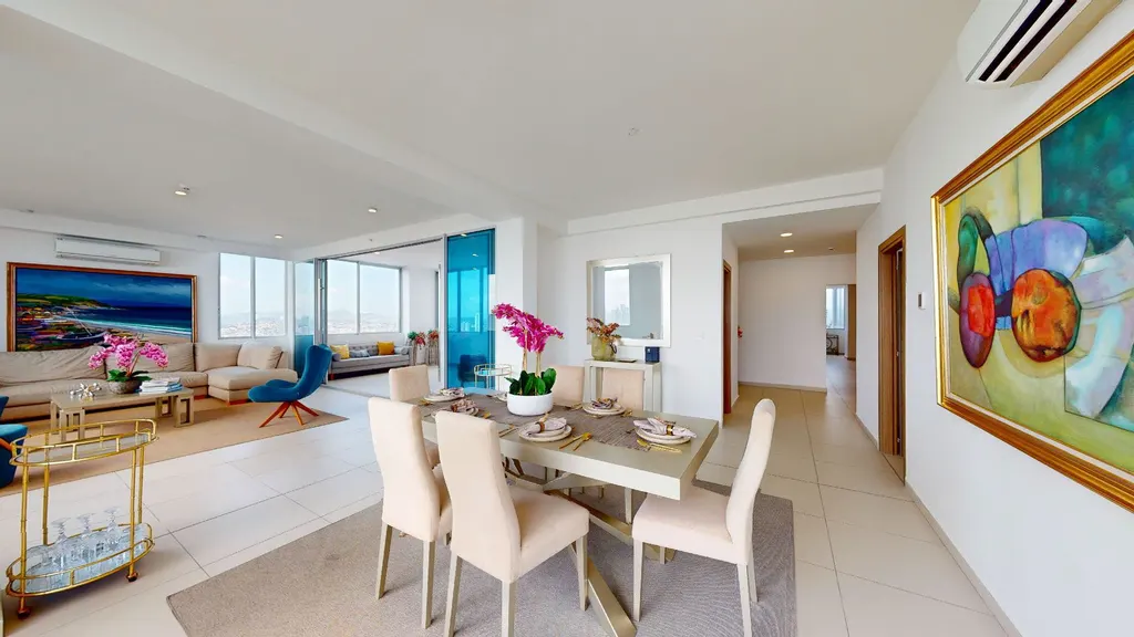 Render del comedor del modelo DIAMOND de MAUI