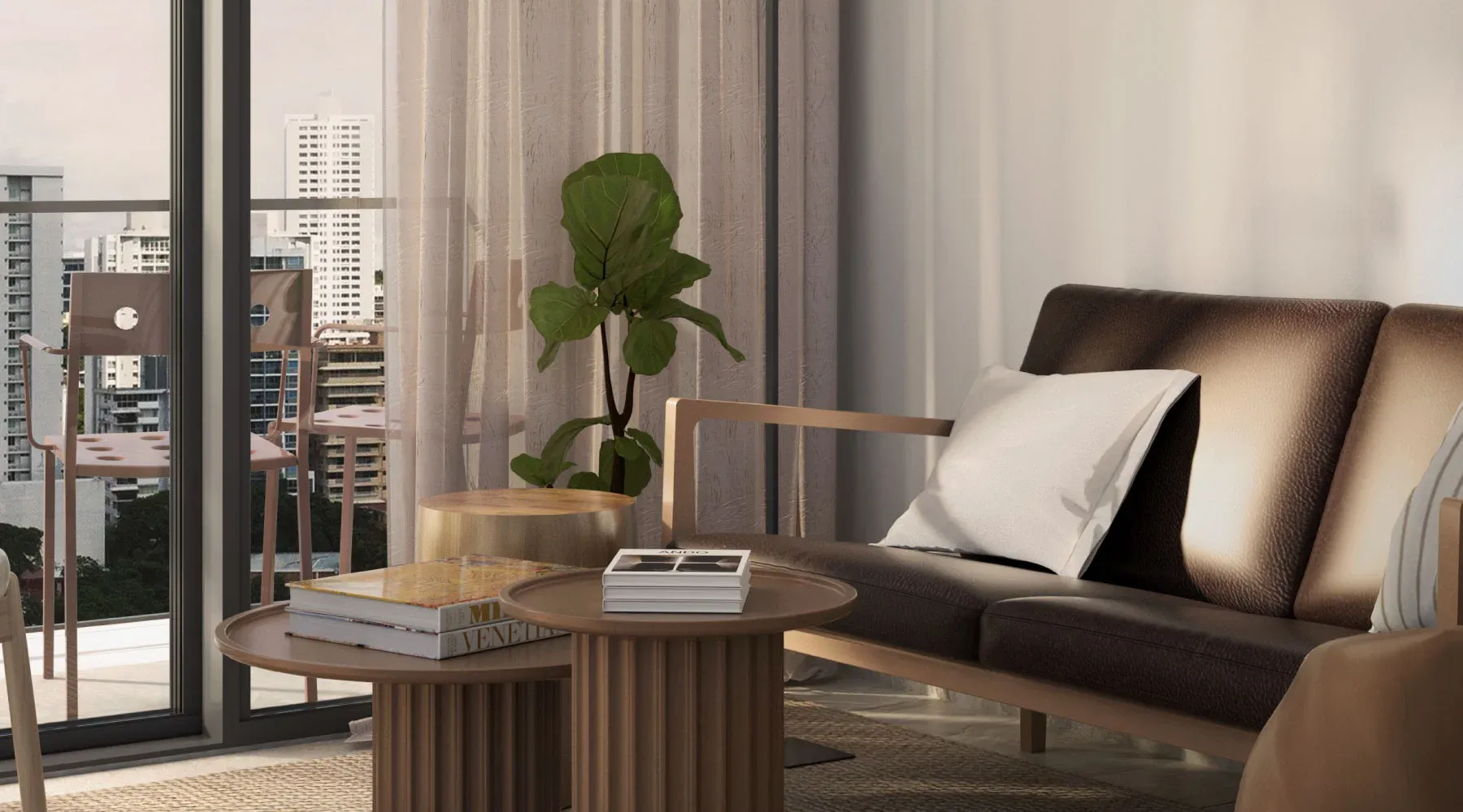 Interior de apartamento en Paly