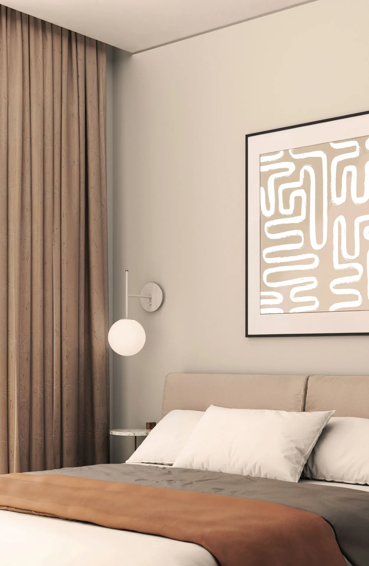 Recámara de apartamento en Paly